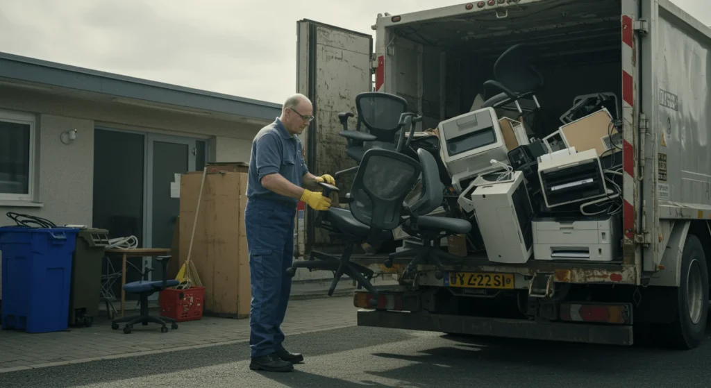 Office rubbish and furniture removal in Cairns