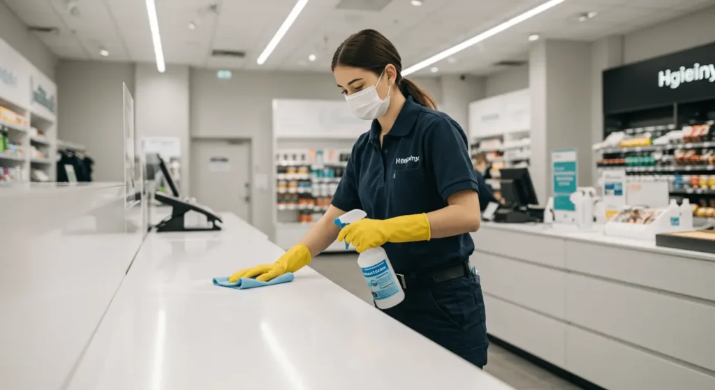 Professional retail store cleaning in Cairns