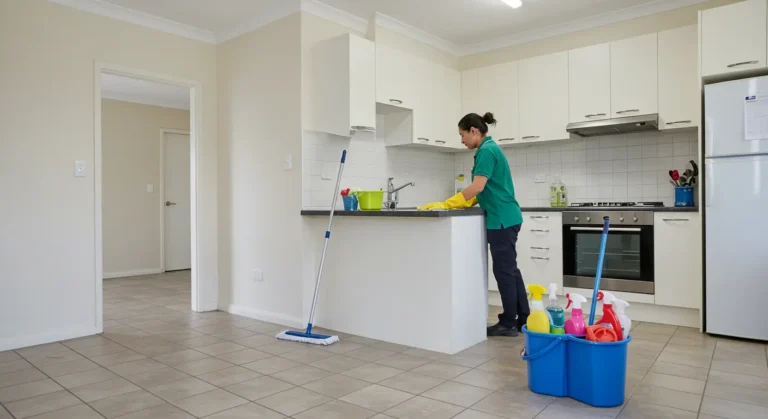 Professional cleaner providing bond cleaning tips Cairns tenants to get full bond refund